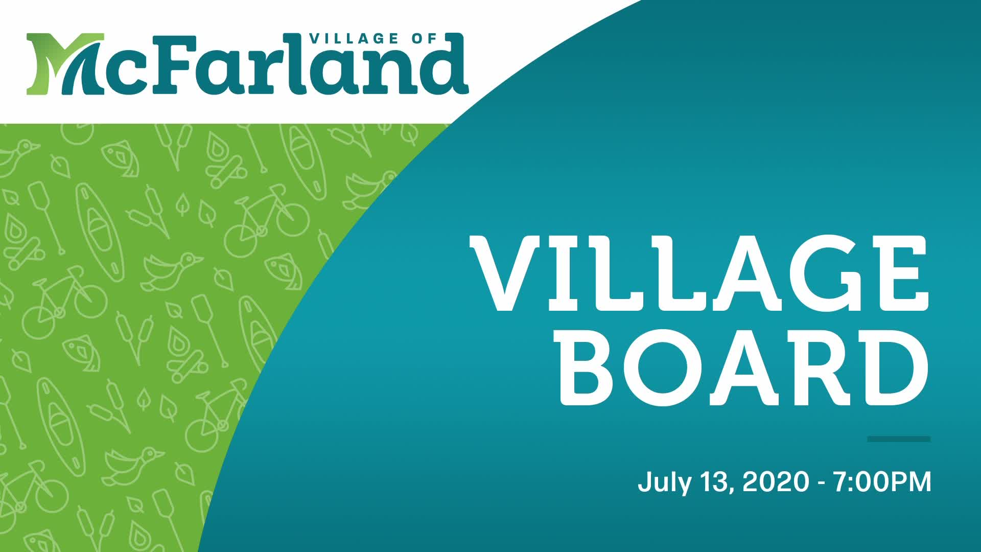 Village Board 7/13/20