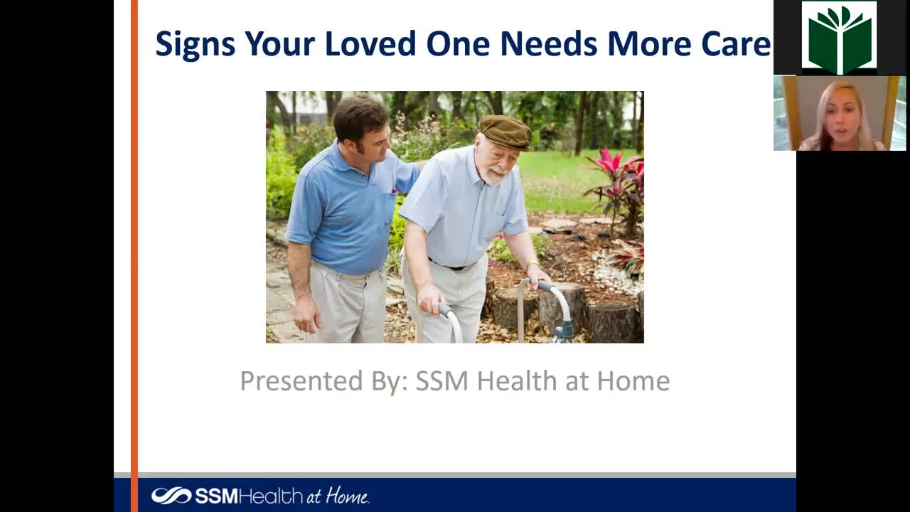 Signs Your Loved One Needs More Care