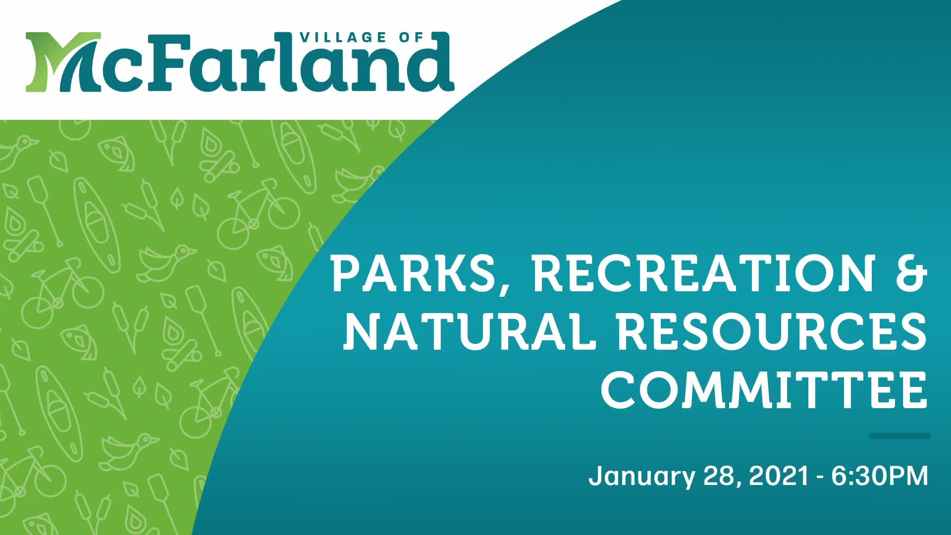 Parks, Recreation, and Natural Resources 1/28/21