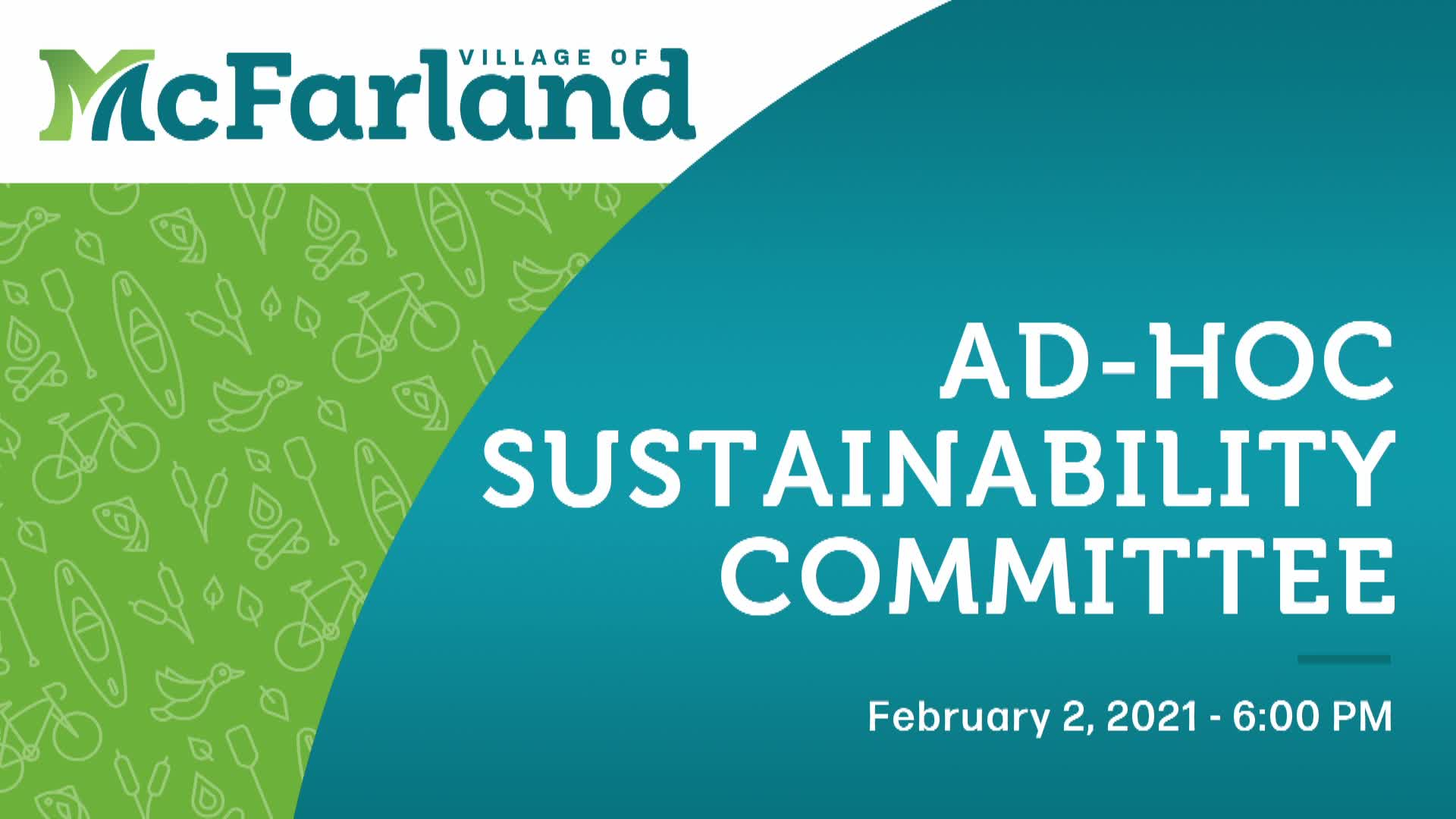 Ad-Hoc Sustainability Committee 2/2/2020