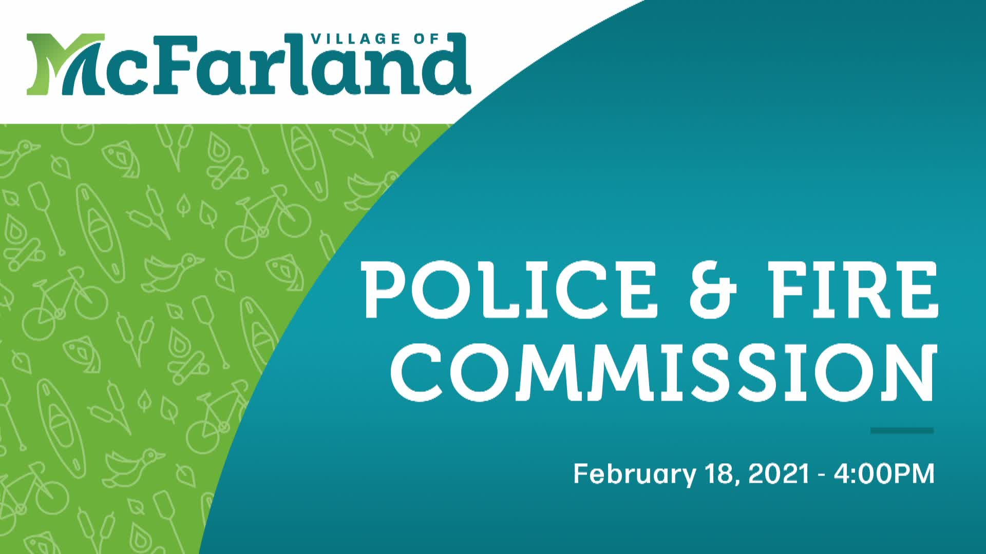 Police & Fire Commission 2/18/21