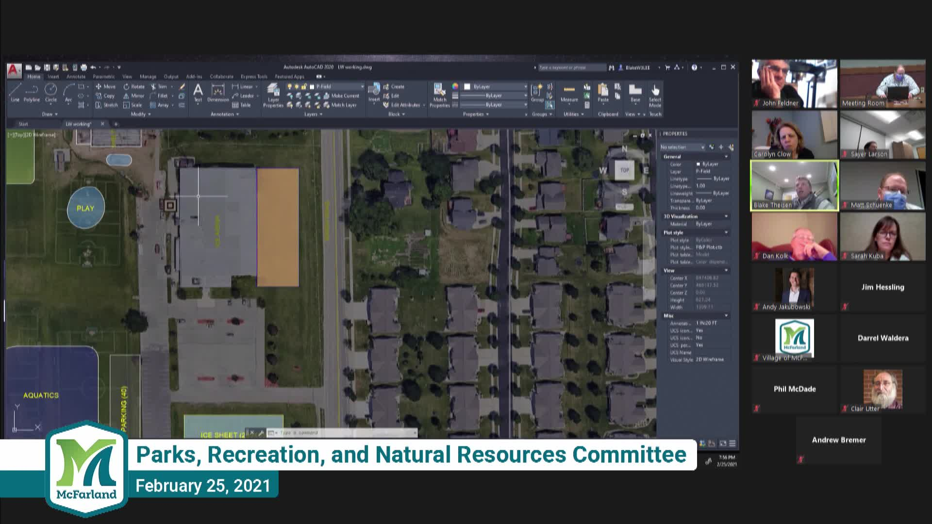 Parks, Recreation, and Natural Resources Committee 2/25/21