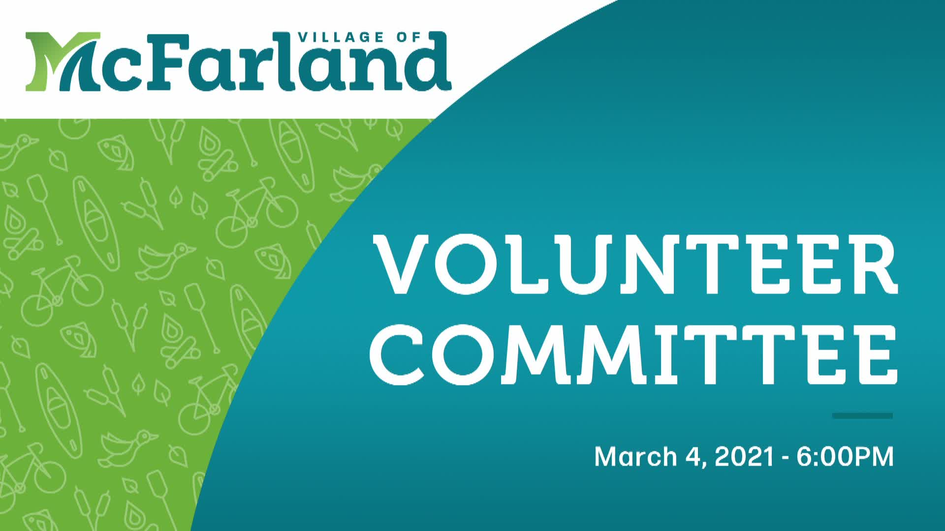 Volunteer Committee 3/4/21