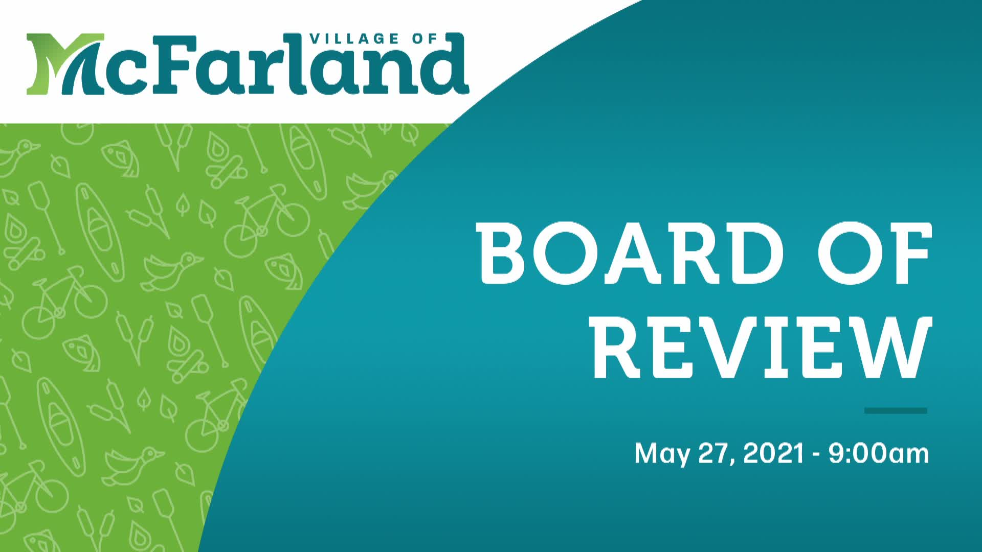 Board of Review 5/27/21