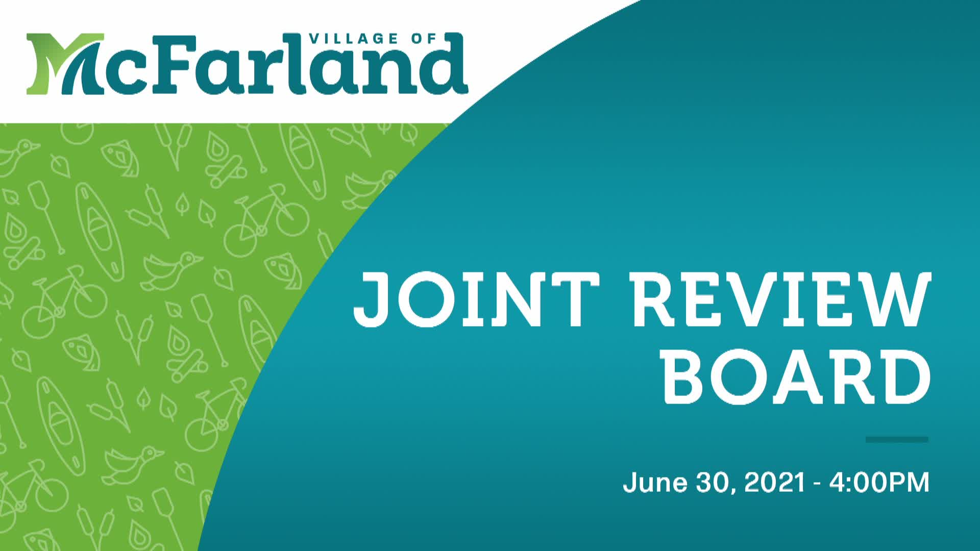 Joint Review Board 6/30/21