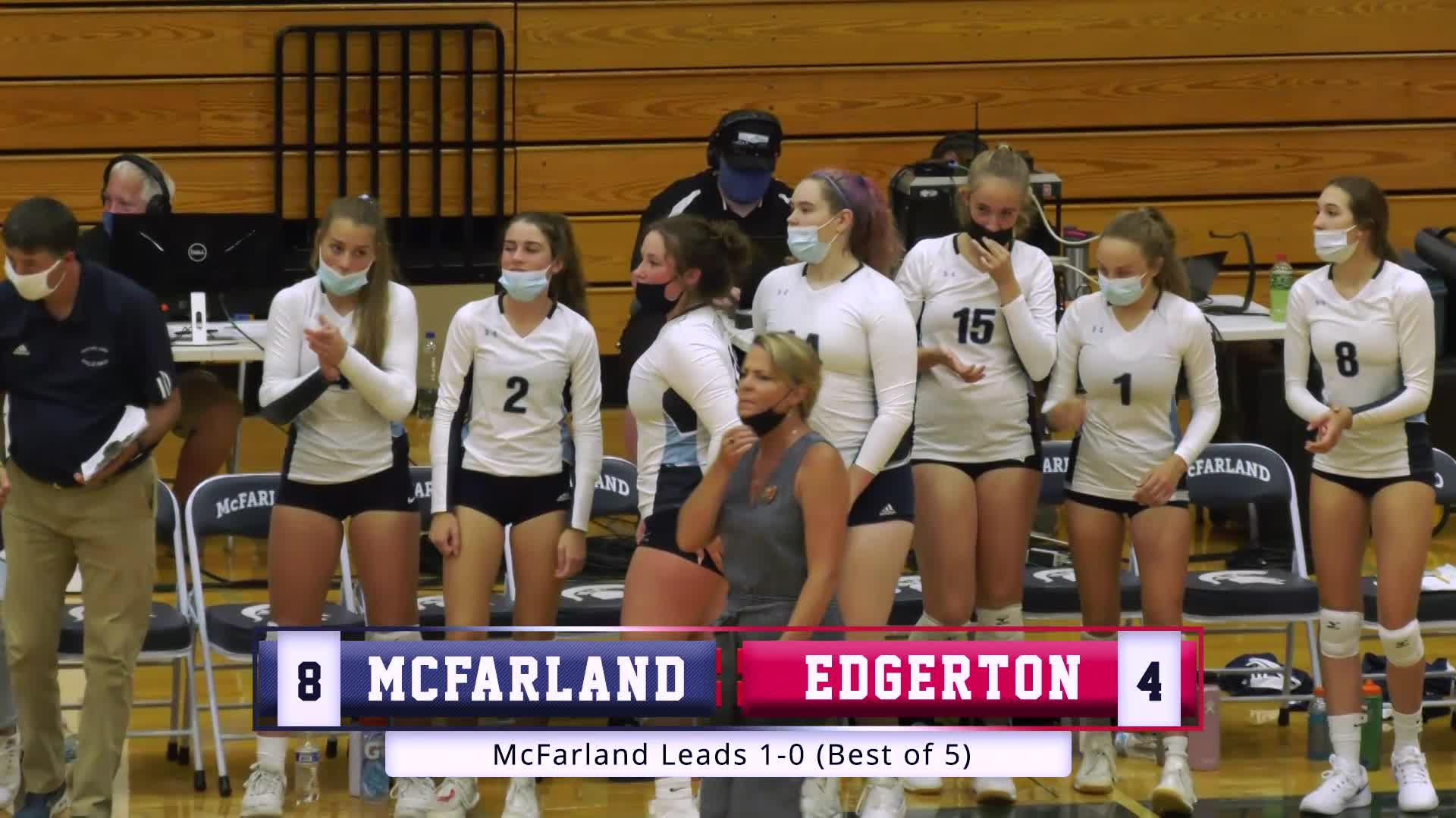 Spartan Girls Volleyball vs Edgerton Crimson Tide | September 16, 2021