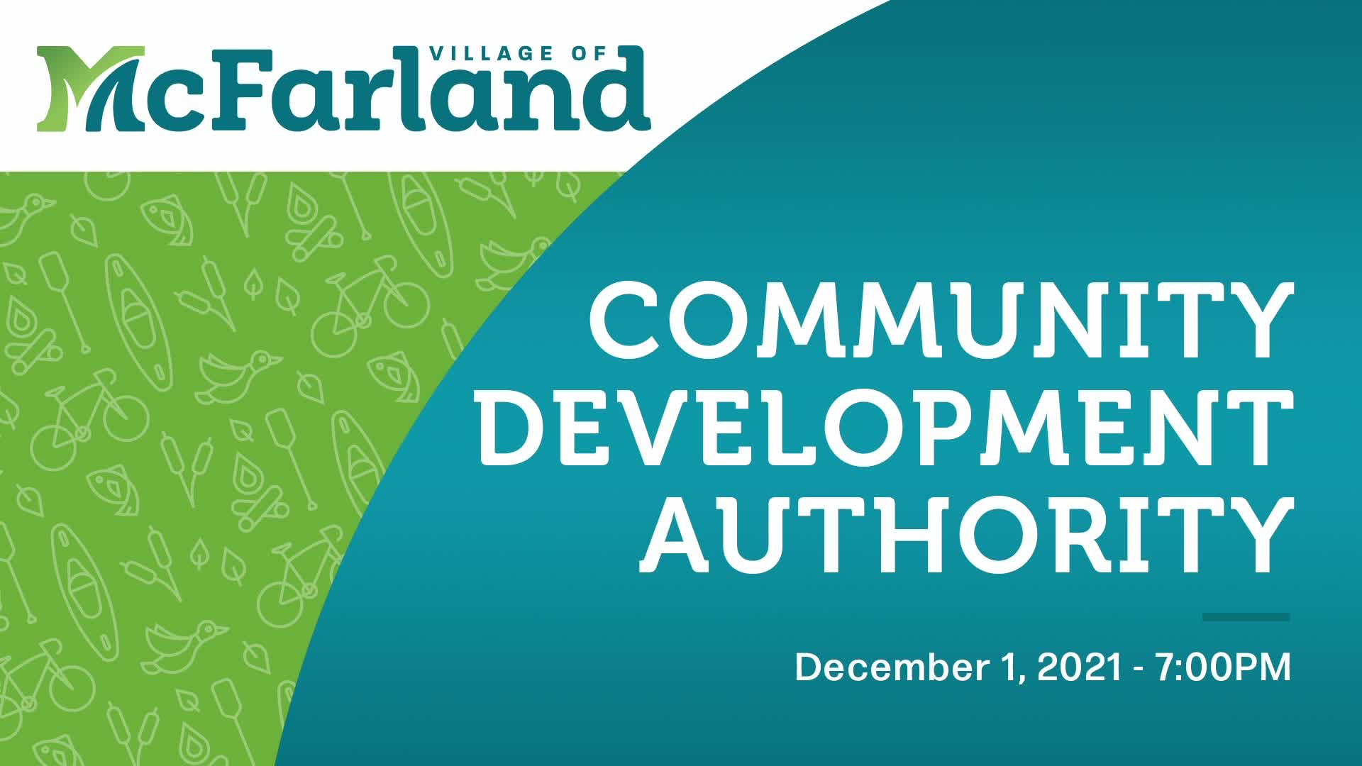 Community Development Authority 12/1/21