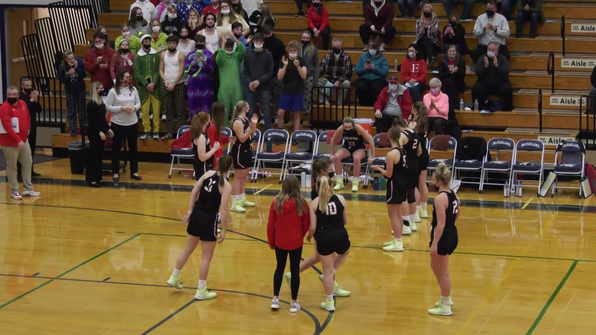 Spartan Girls Basketball vs Edgerton Crimson Tide | December 2, 2021
