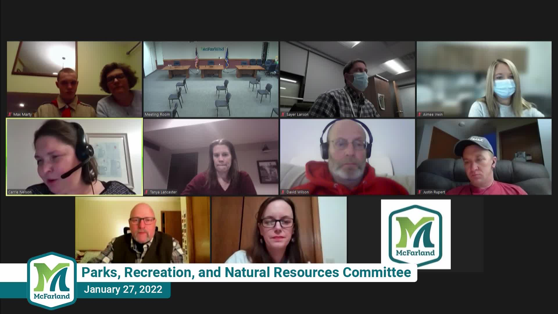 Thumbnail image for Parks, Recreation, and Natural Resources Committee 1/27/22