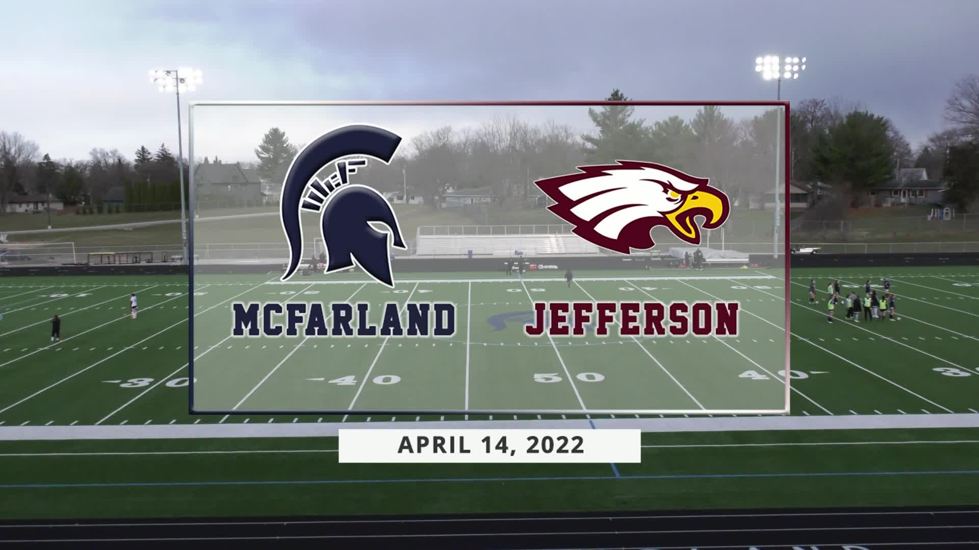 Thumbnail image for Spartan Girls Soccer vs Jefferson Eagles | April 14, 2022