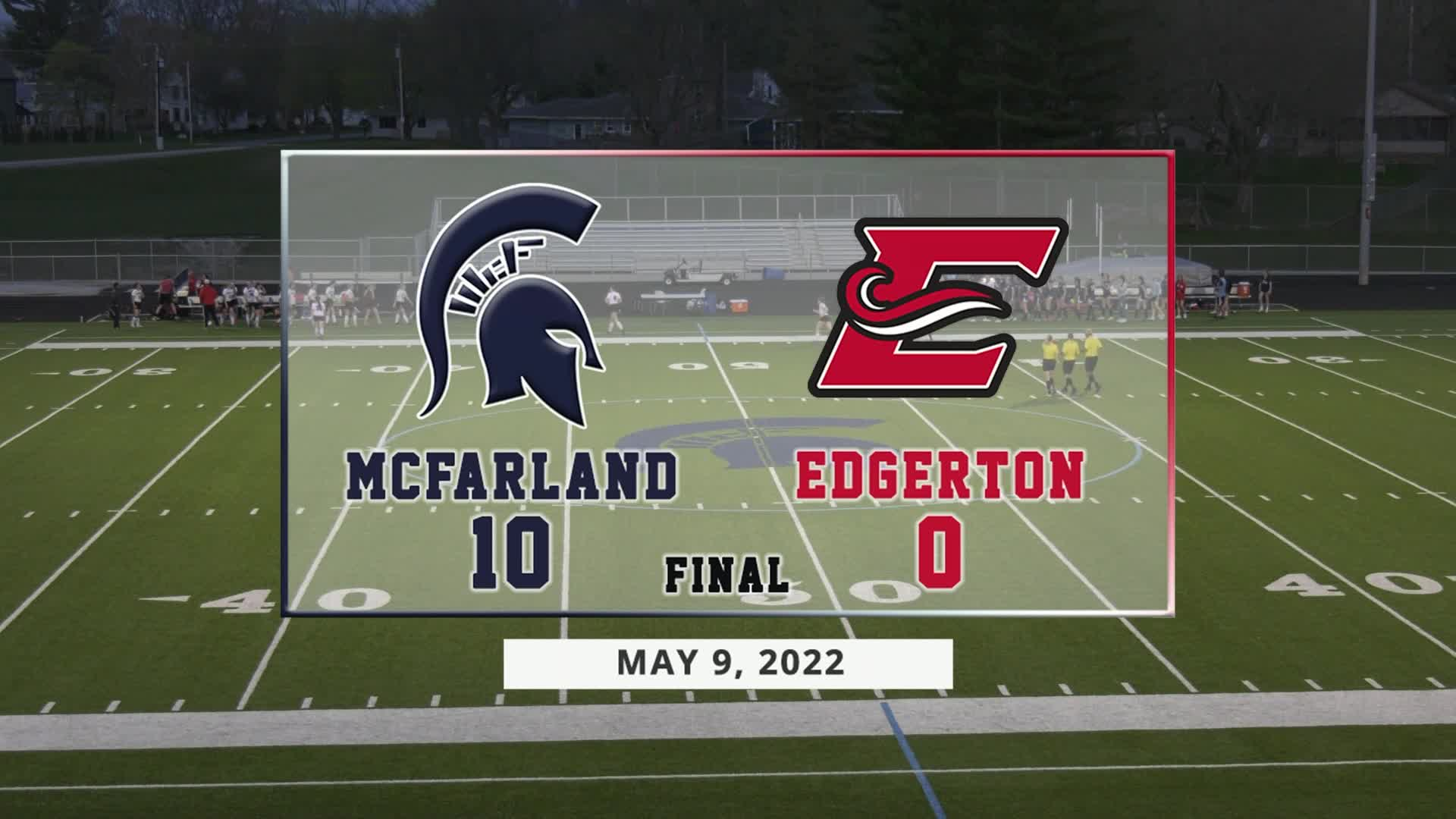 Spartan Girls Soccer vs Edgerton Crimson Tide | May 9, 2022