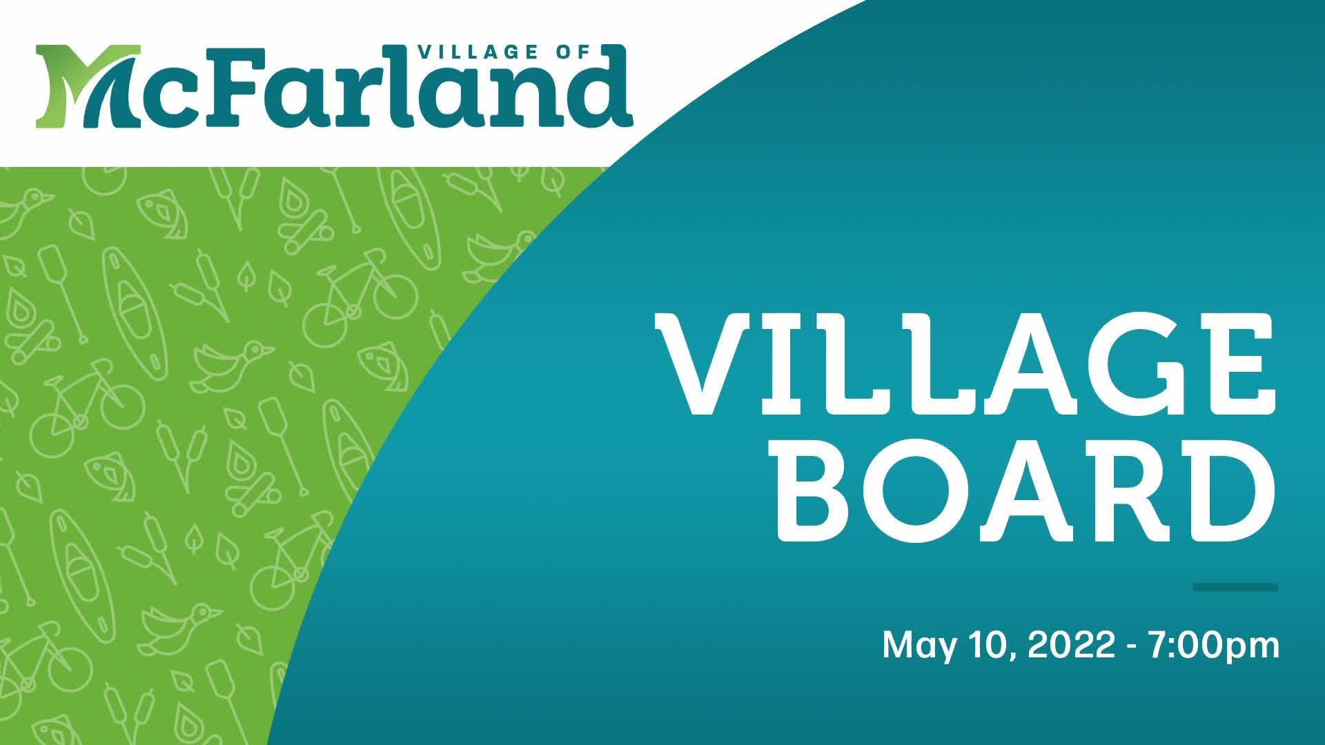 Village Board 5/10/22