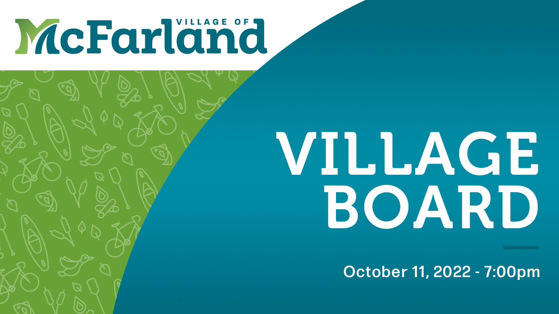 Village Board 10/11/22