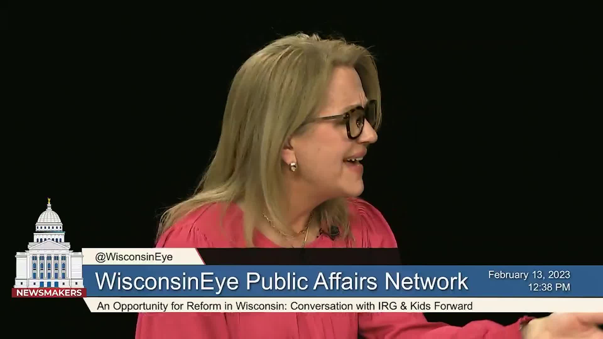 Thumbnail image for Newsmakers: An Opportunity for Reform in WI - A Conversation with IRG & Kids Forward