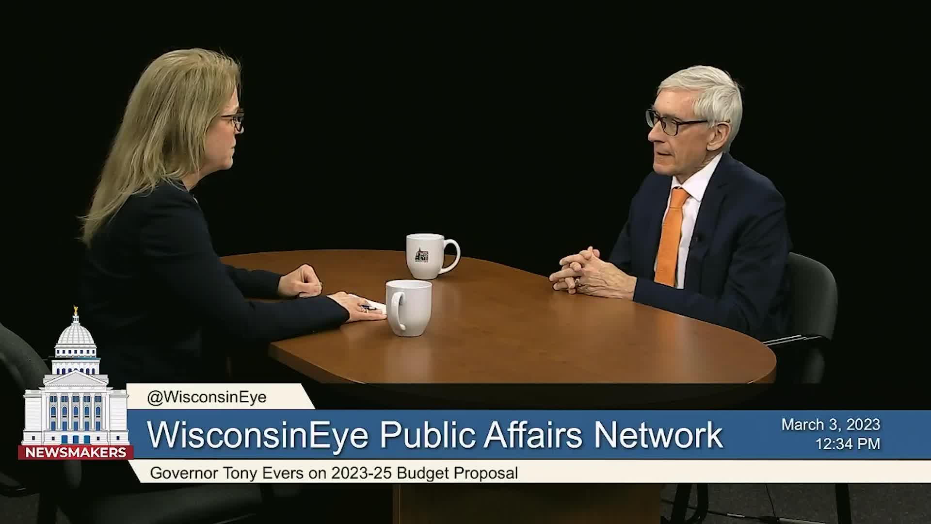 Thumbnail image for Newsmakers: Gov. Tony Evers on 2023-25 Budget Proposal