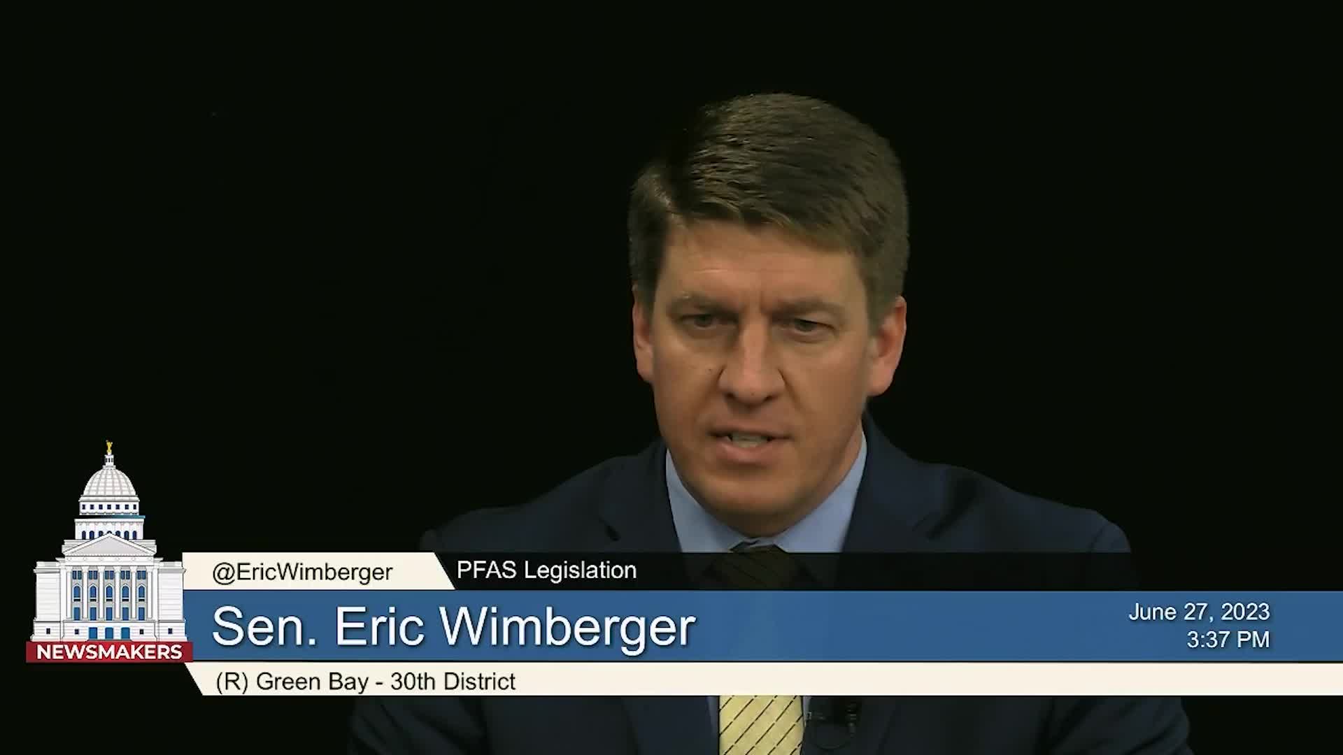 Thumbnail image for Newsmakers: PFAS Legislation with Senators Wimberger and Roys