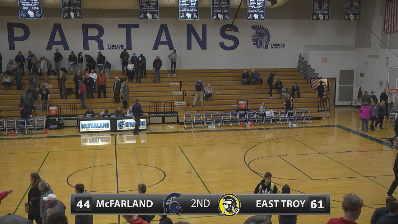 McFarland Boys Basketball vs. East Troy 1-18-18