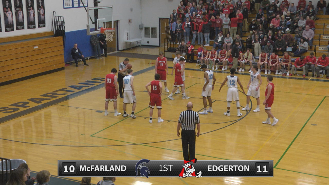 McFarland Boys Basketball vs. Edgerton 1-23-18